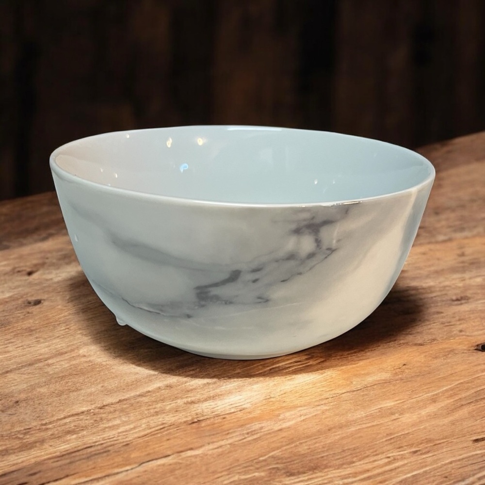 Godinger Marble Patterned Soup Bowl Microwave & Dishwasher Safe